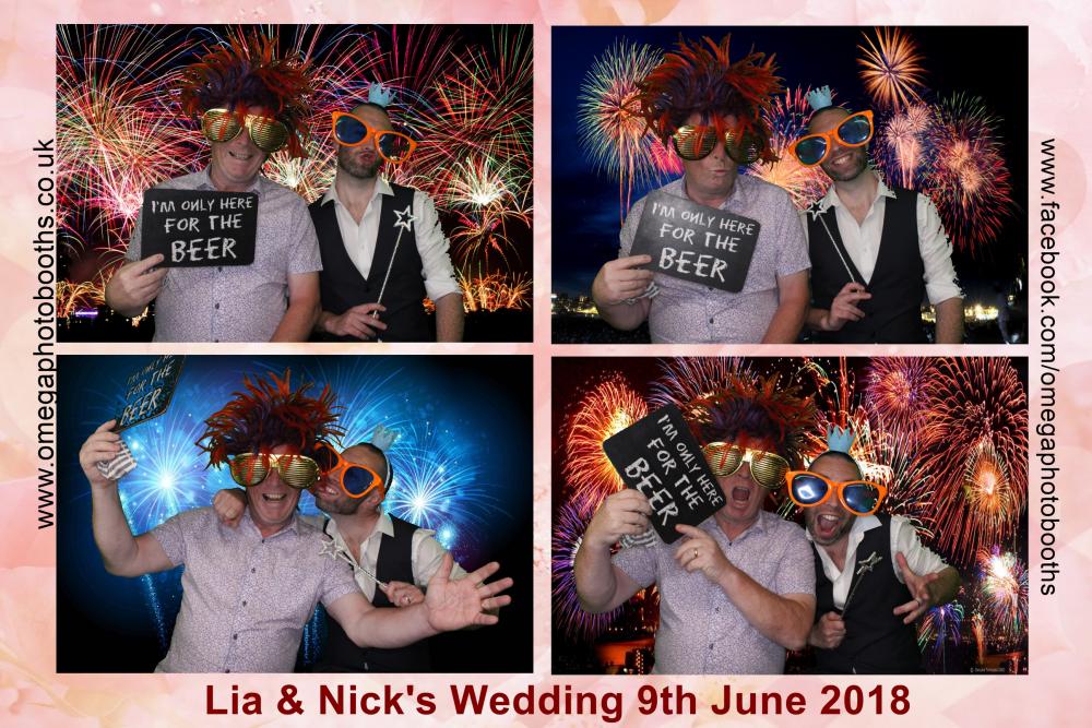 Lia & Nick's Wedding | View more photos from the event at gallery.omegaphotobooths.co.uk/u/Omega-Photobooths/Lia-Nicks-Wedding